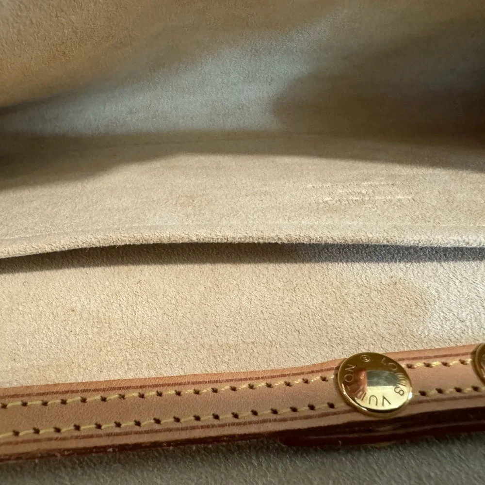 💯Authentic Louis Vuitton Monogram Twin GM Pochette - Picture 5 of 9